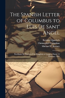 Front cover_The Spanish Letter of Columbus to Luis De Sant' Angel