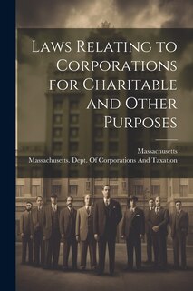 Couverture_Laws Relating to Corporations for Charitable and Other Purposes
