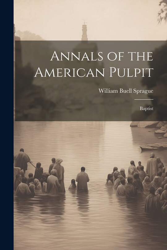 Front cover_Annals of the American Pulpit