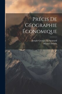 Front cover_Pr&eacute;cis De G&eacute;ographie &Eacute;conomique