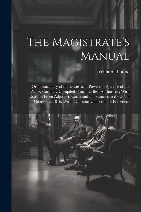 Front cover_The Magistrate's Manual