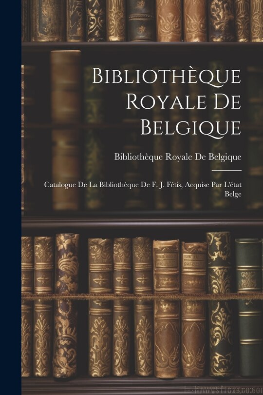 Front cover_Bibliothèque Royale De Belgique