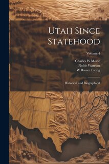 Front cover_Utah Since Statehood