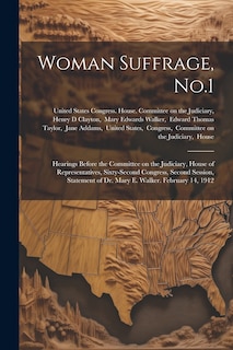 Couverture_Woman Suffrage, No.1