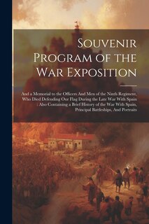 Couverture_Souvenir Program of the War Exposition