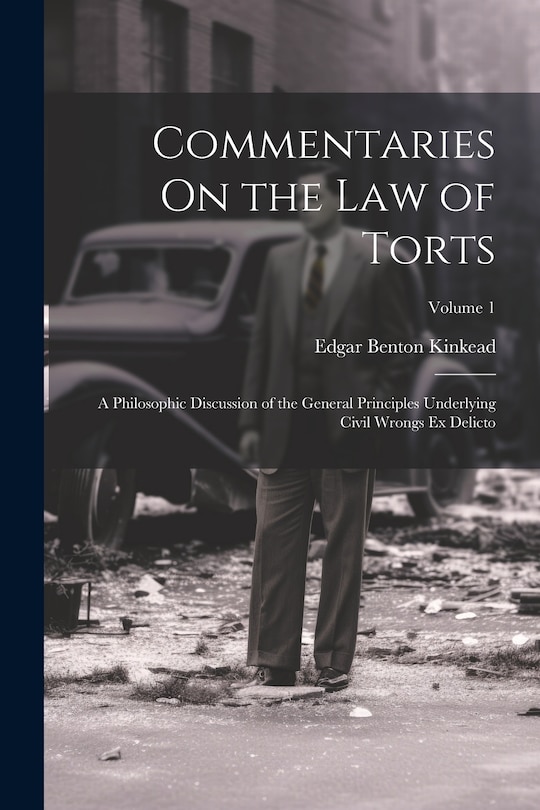 Front cover_Commentaries On the Law of Torts