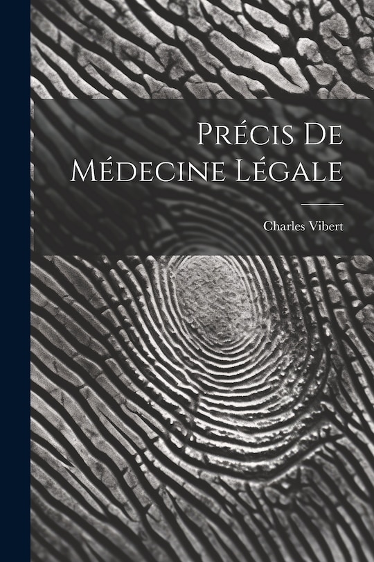 Couverture_Pr&eacute;cis De M&eacute;decine L&eacute;gale