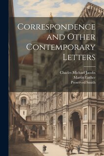 Front cover_Correspondence and Other Contemporary Letters