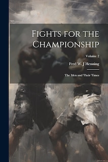Couverture_Fights for the Championship