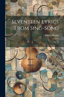 Front cover_Seventeen Lyrics From Sing-song
