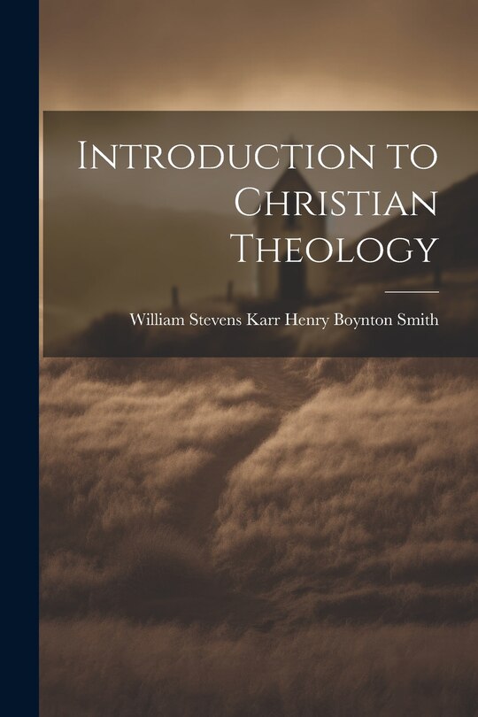 Couverture_Introduction to Christian Theology