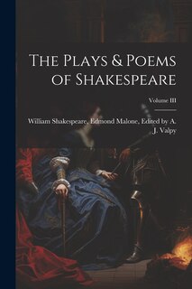 Front cover_The Plays & Poems of Shakespeare; Volume III