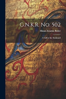 Couverture_G.N.K.R. No. 502