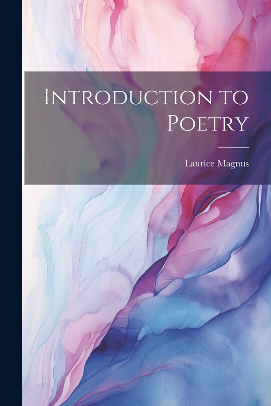 Couverture_Introduction to Poetry