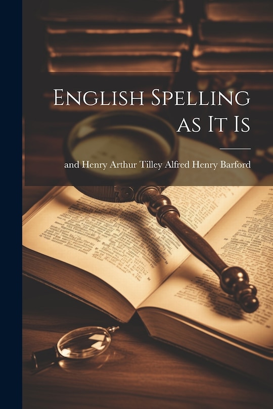 Front cover_English Spelling as It Is