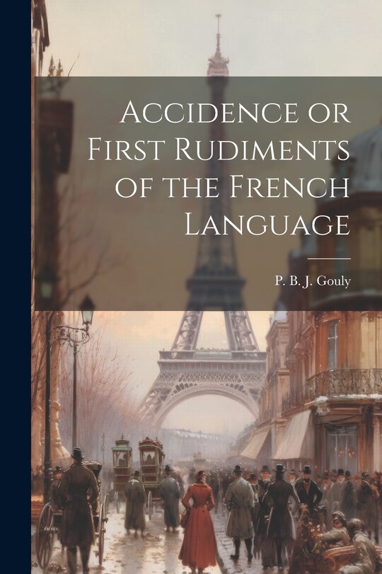 Front cover_Accidence or First Rudiments of the French Language