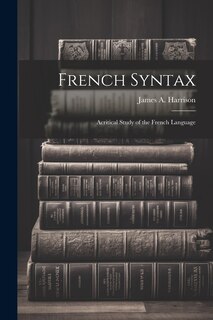 Front cover_French Syntax