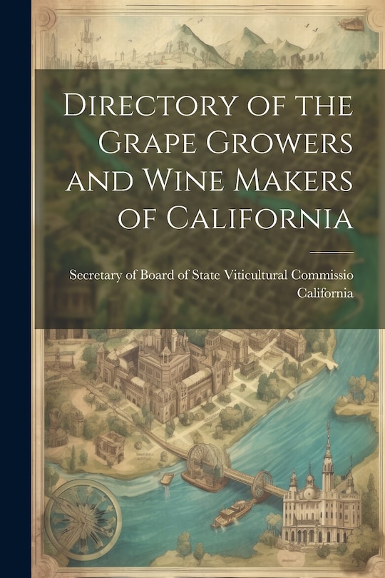 Couverture_Directory of the Grape Growers and Wine Makers of California