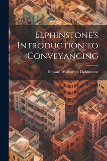 Couverture_Elphinstone's Introduction to Conveyancing