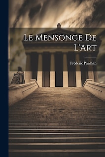 Front cover_Le Mensonge de L'Art