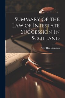 Front cover_Summary of the Law of Intestate Succession in Scotland