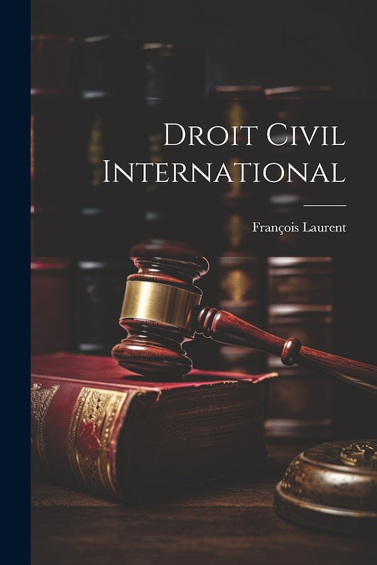 Front cover_Droit Civil International