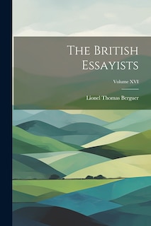 Front cover_The British Essayists; Volume XVI