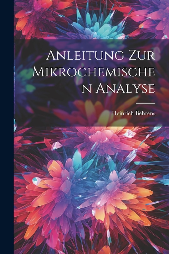 Front cover_Anleitung zur Mikrochemischen Analyse