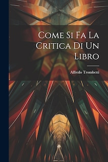 Front cover_Come si fa la Critica di un Libro
