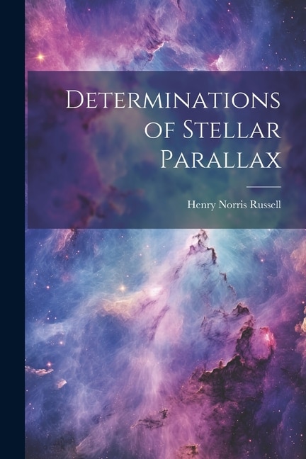 Couverture_Determinations of Stellar Parallax