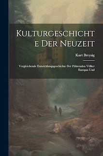 Front cover_Kulturgeschichte der Neuzeit