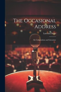 Front cover_The Occasional Address