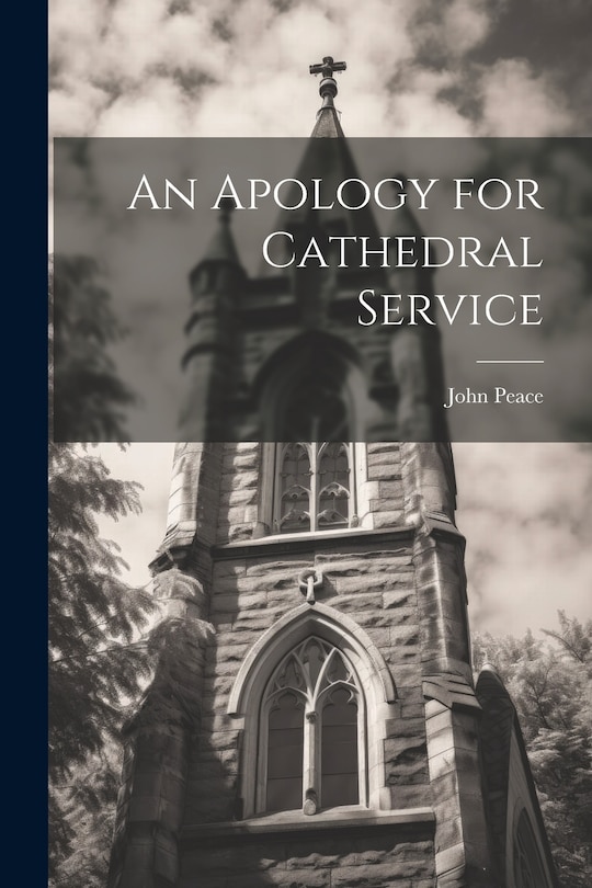Couverture_An Apology for Cathedral Service
