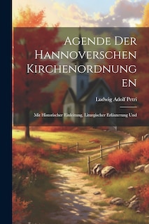 Couverture_Agende der Hannoverschen Kirchenordnungen