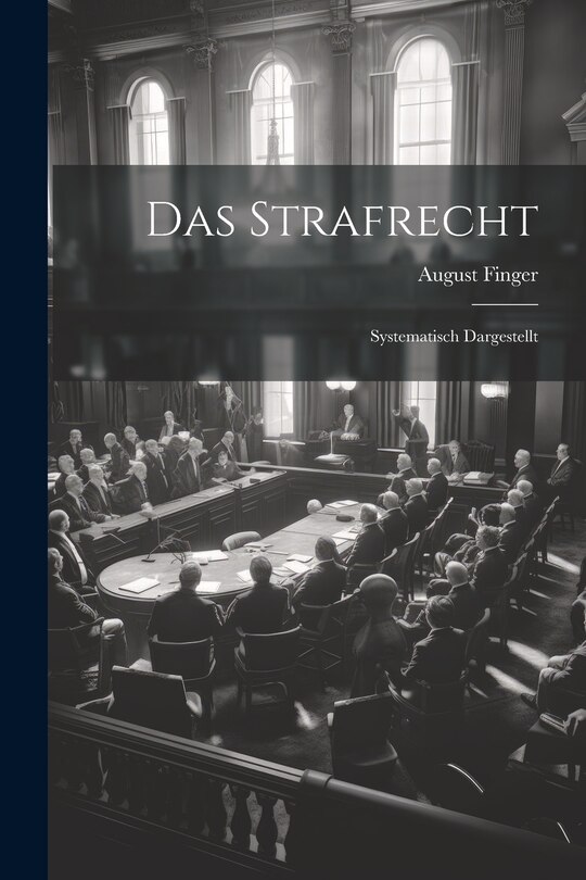 Front cover_Das Strafrecht