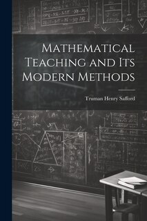 Couverture_Mathematical Teaching and Its Modern Methods