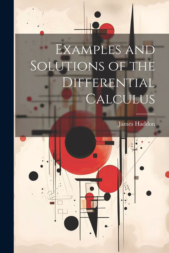 Couverture_Examples and Solutions of the Differential Calculus