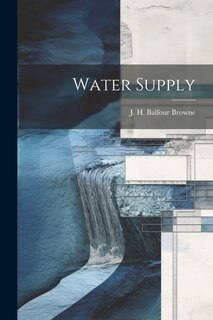 Front cover_Water Supply