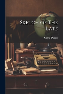 Couverture_Sketch of The Late