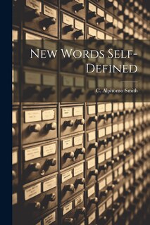 Front cover_New Words Self-Defined