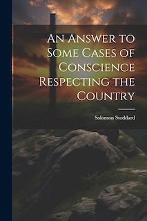 Couverture_An Answer to Some Cases of Conscience Respecting the Country