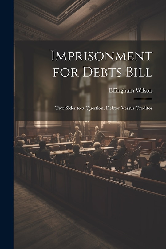 Front cover_Imprisonment for Debts Bill