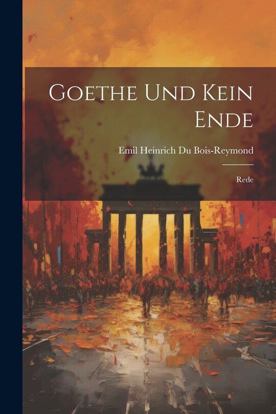 Front cover_Goethe und Kein Ende