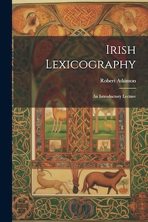 Front cover_Irish Lexicography