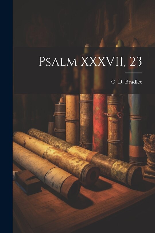 Front cover_Psalm XXXVII, 23