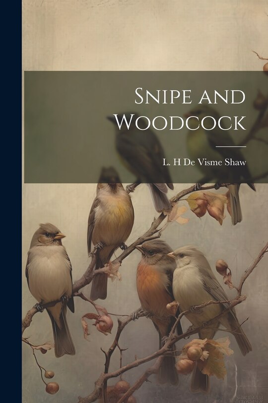 Front cover_Snipe and Woodcock
