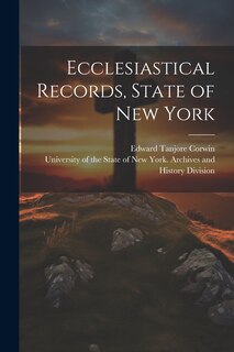 Front cover_Ecclesiastical Records, State of New York