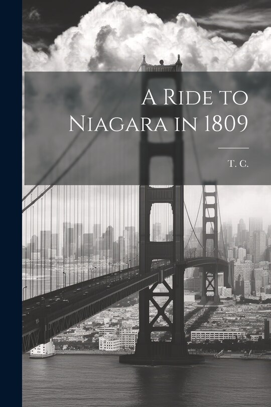 Front cover_A Ride to Niagara in 1809