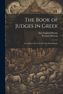 Front cover_The Book of Judges in Greek