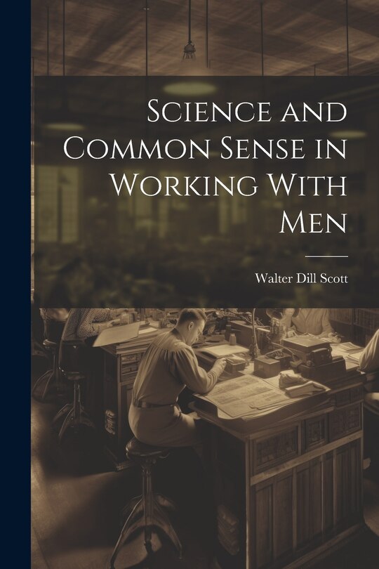 Couverture_Science and Common Sense in Working With Men